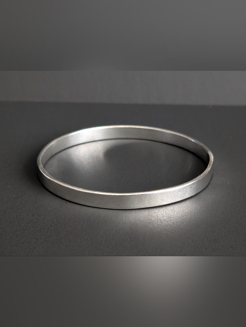 Vintage Taxco Sterling Silver Bangle Bracelet - Simple, Elegant, Chunky, Heavy